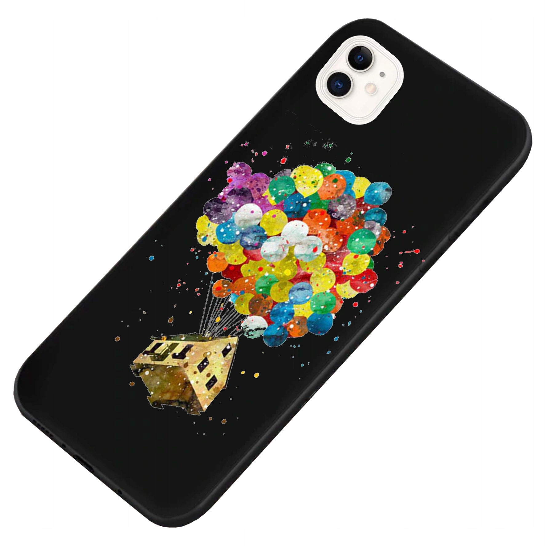 

Etui case black Matt do Iphone 11 Wzory Nadruki