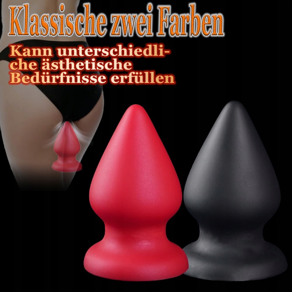 LEYUYE Korek Analny Dla Mężczyzn i Kobiet Duży Dildo z Przyssawką XXL — miniatura 6