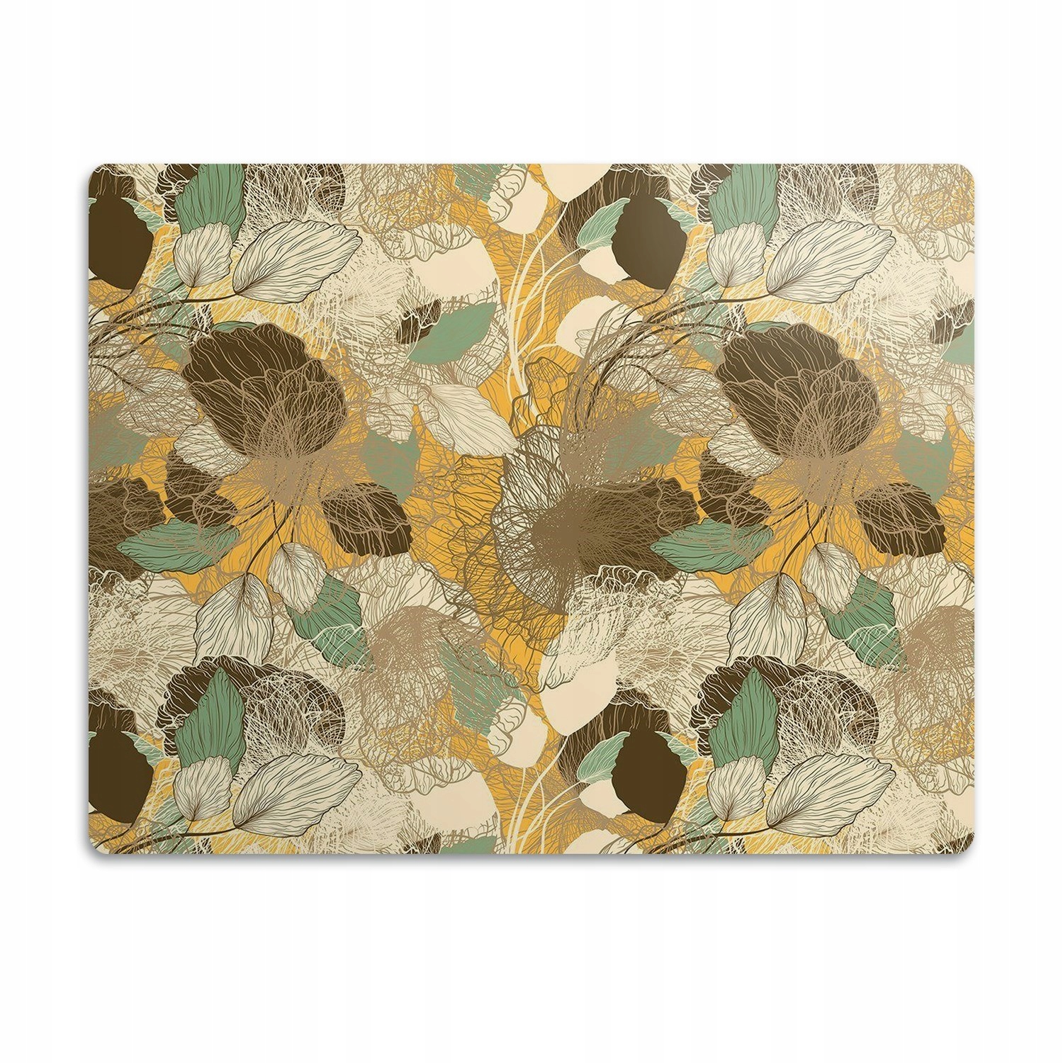 Levně Voděodolná podložka pod misku Umění retro 90x60 cm