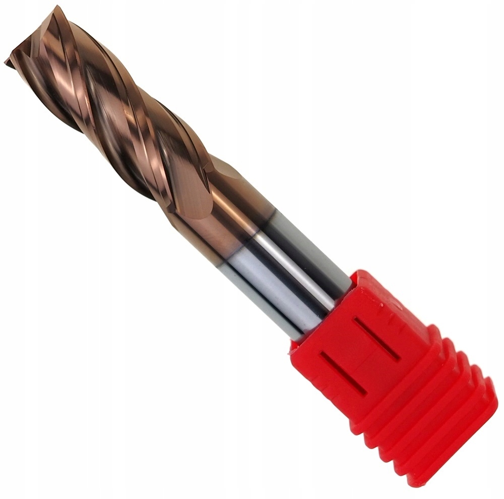 Karbidová Fréza Vhm 4 Pera Fi 10 MM 55HRC TiN+Si