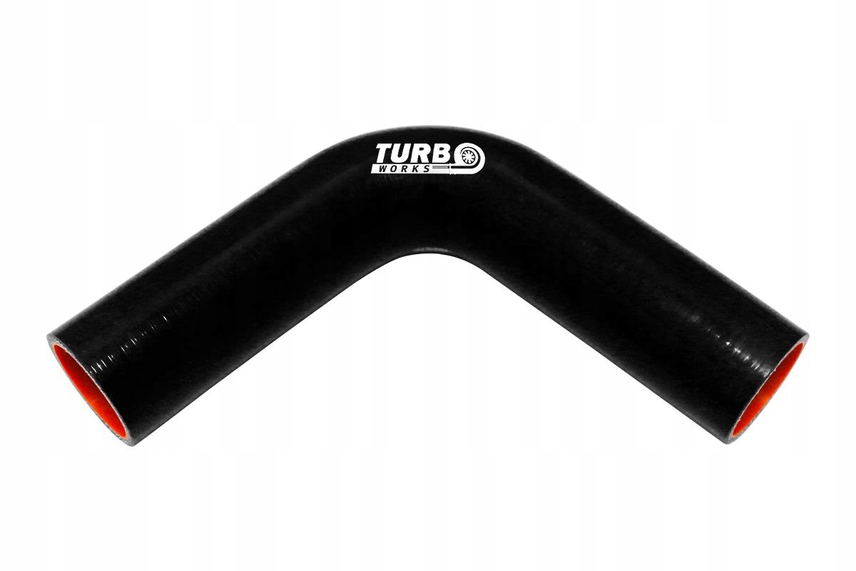 Kolanko 90st TurboWorks Pro Black 89mm XL