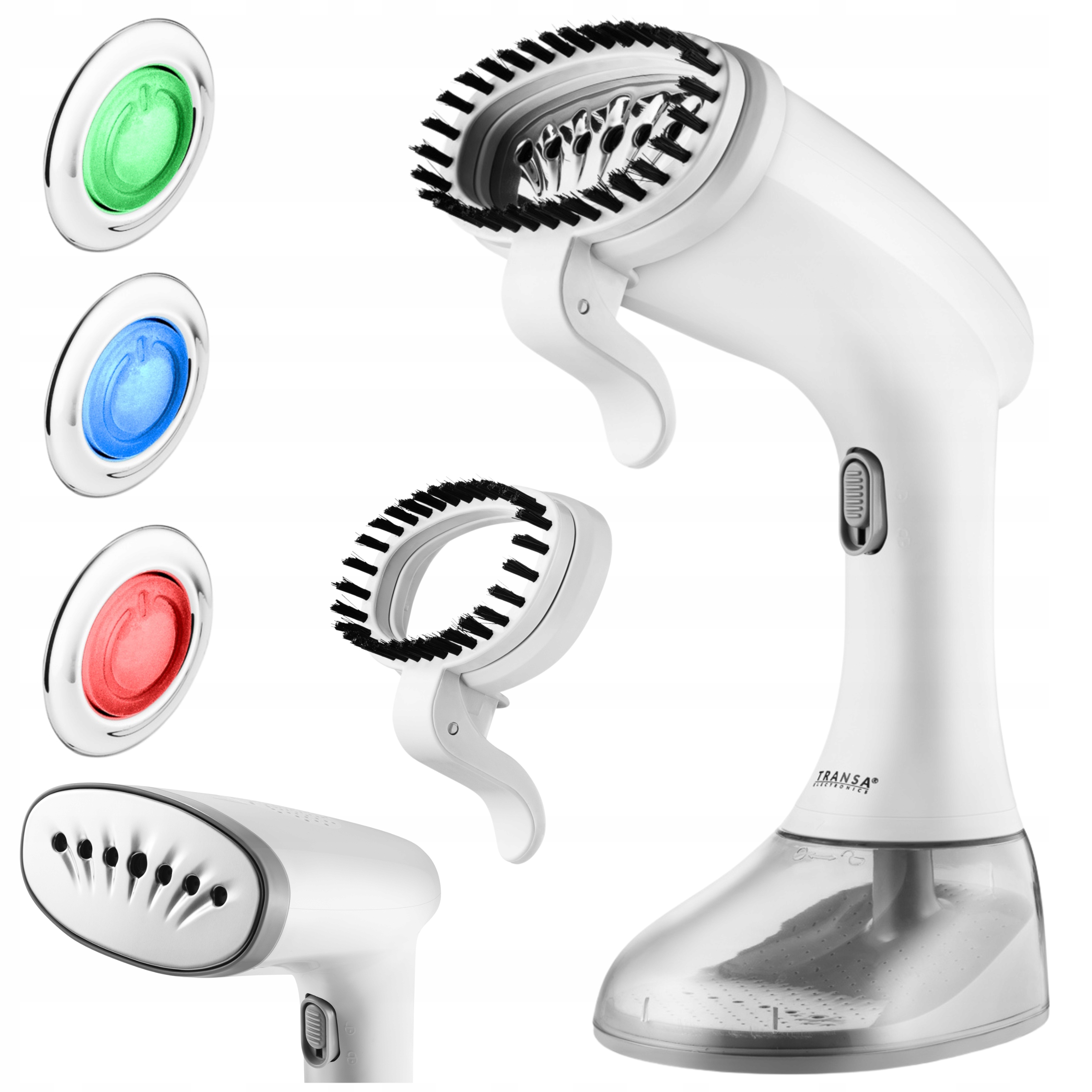 Parownica Do Ubrań Żelazko Ręczne Parowe Steamer Regulacja Pary 380ml 2000W