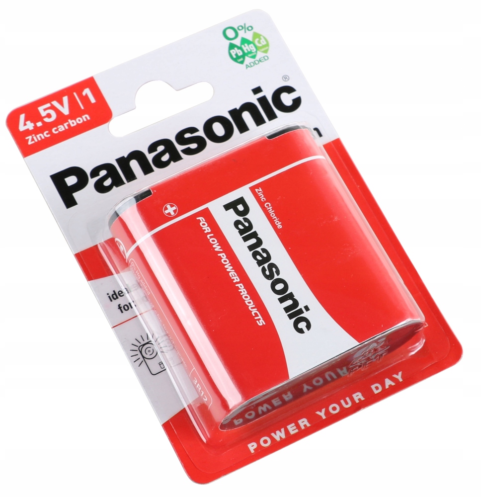 

Bateria Panasonic Płaska 3R12 4,5V