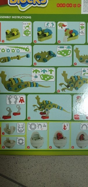 puzzle piankowe klocki 60el. DINOZAUR — 3