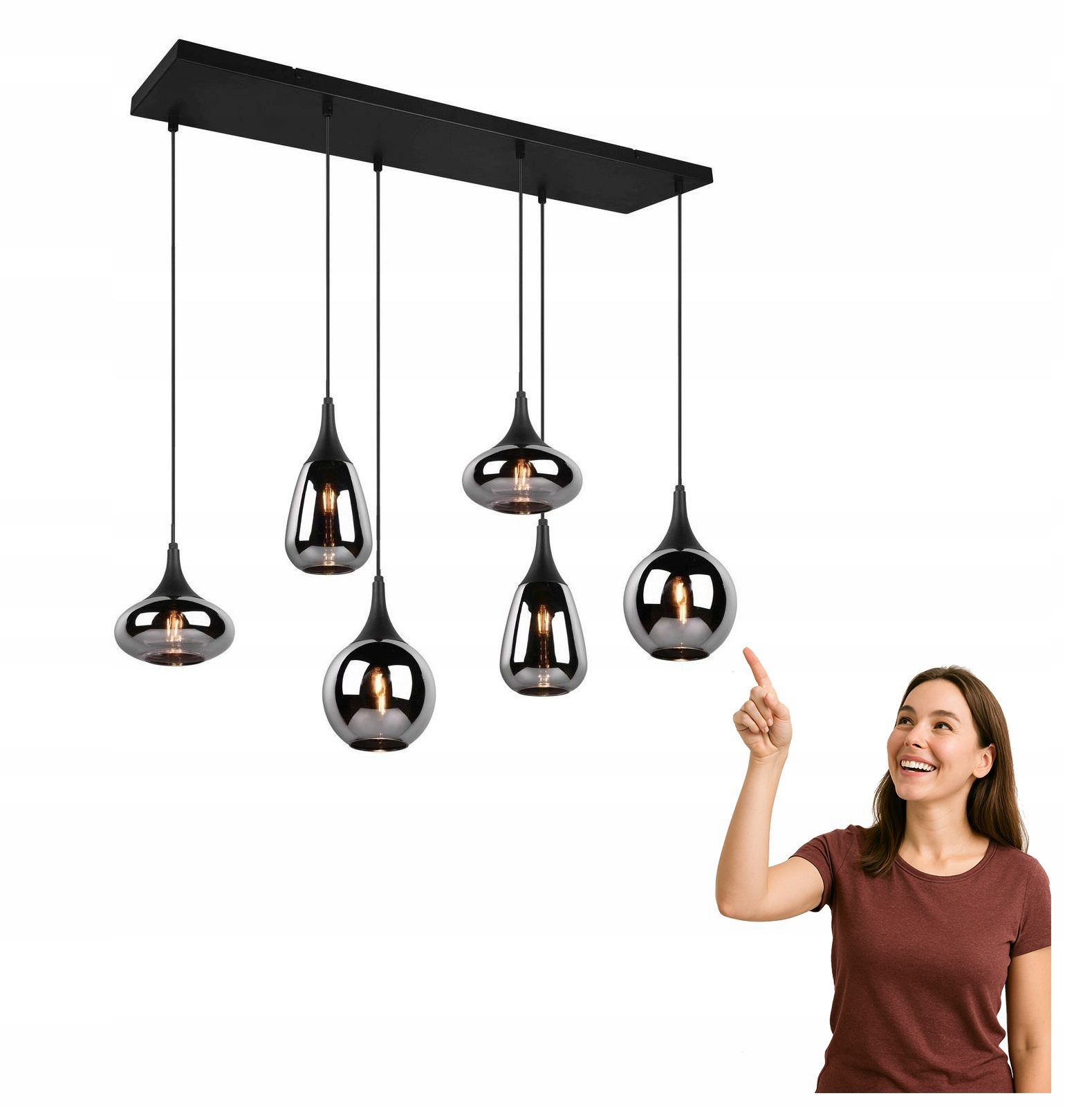 Závesná lampa Vestari Trio DL632317000