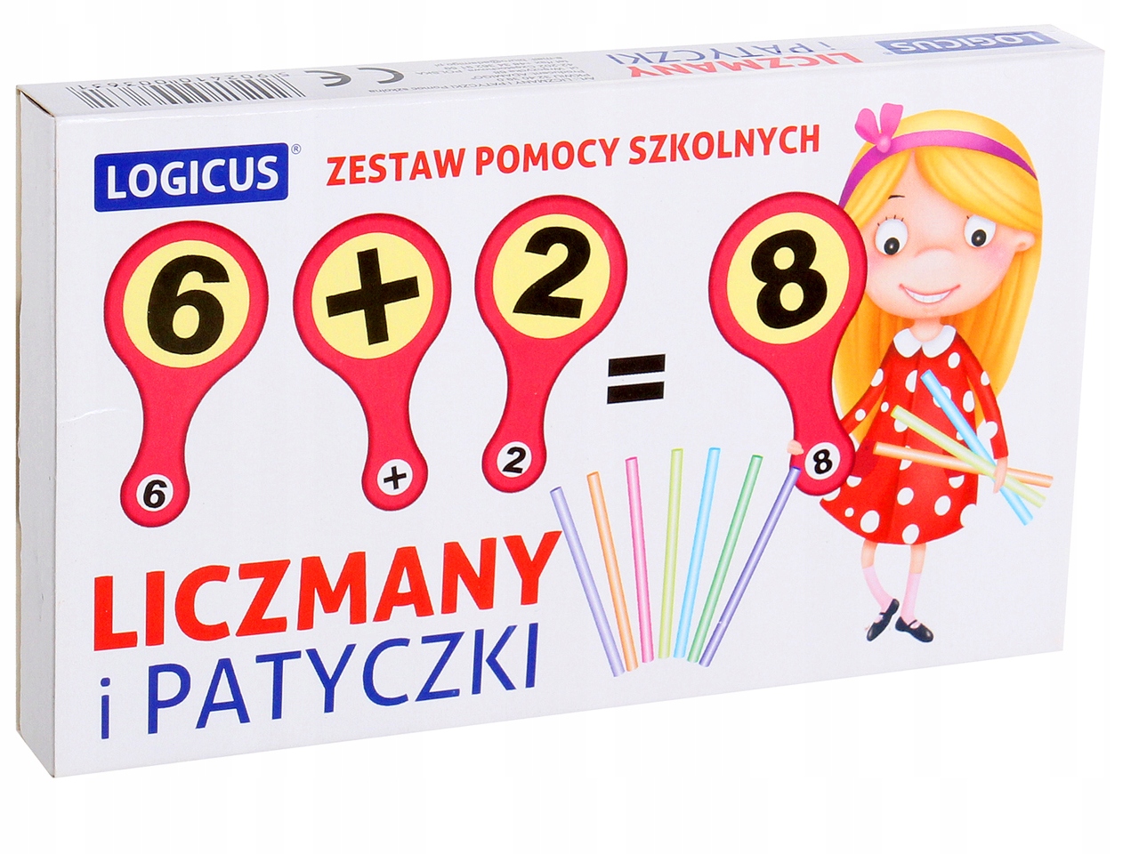 ADAMIGO LICZMANY I PATYCZKI Pomoc Dydaktyczna Rodzaj patyczki do liczenia