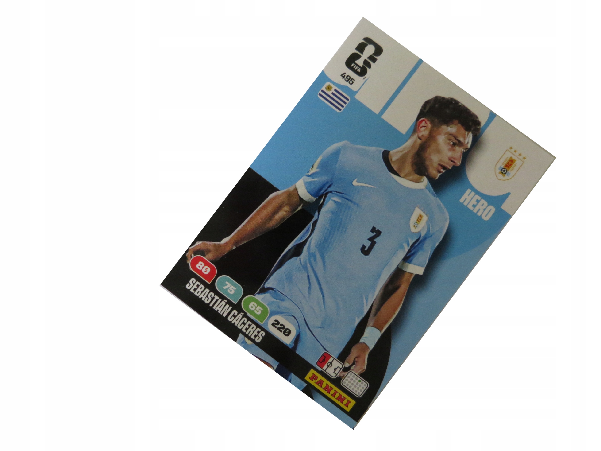 Panini Fifa World Cup 2026 Karta Hero 495 Sebastian Caceres Urugwaj