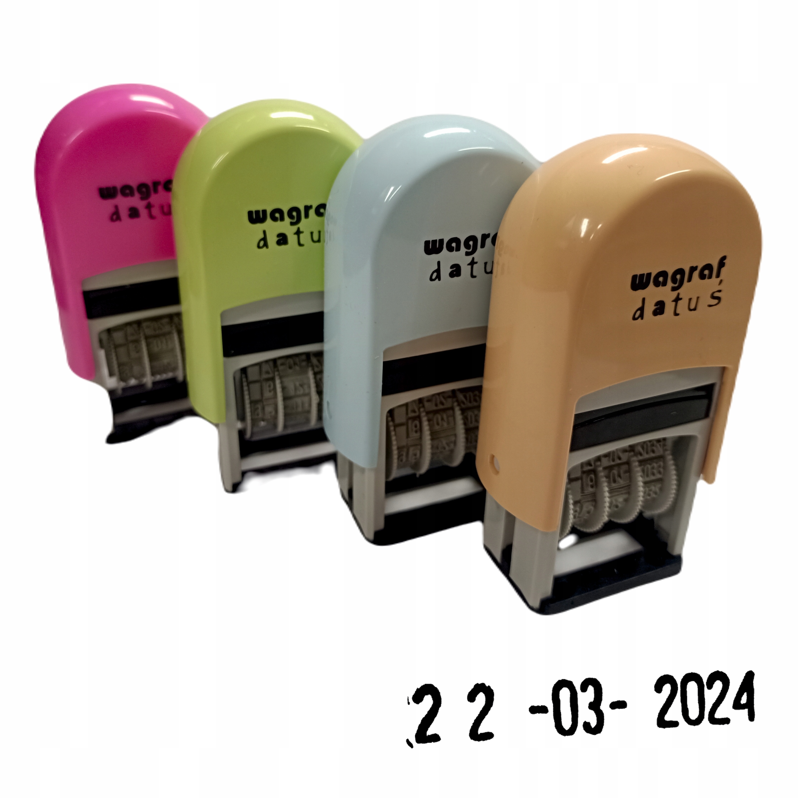 DATOWNIK WAGRAF DATUŚ - UKŁAD DATY cyfrowy DD-MM-RRRR NOWE KOLORY NOWOŚĆ