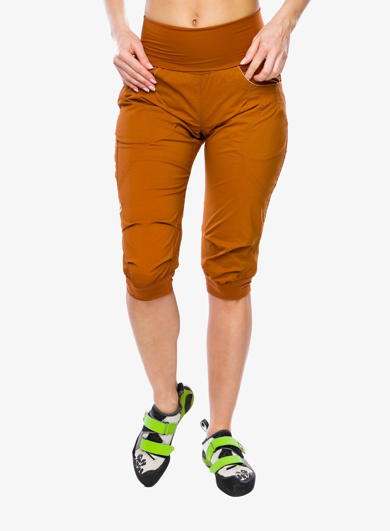 Kraťasy lezecké kraťasy Ocun Noya Eco Shorts caramel cafe Xs