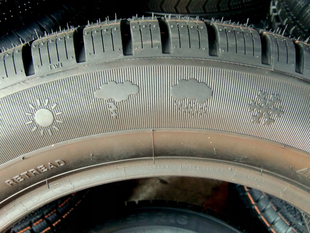 2 OPONY WIELOSEZONOWE 215 55R17 caloroczne CICHE Diameter 17
