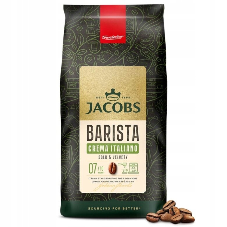 Levně Káva zrnková Jacobs Barista Crema Italiano 1 kg