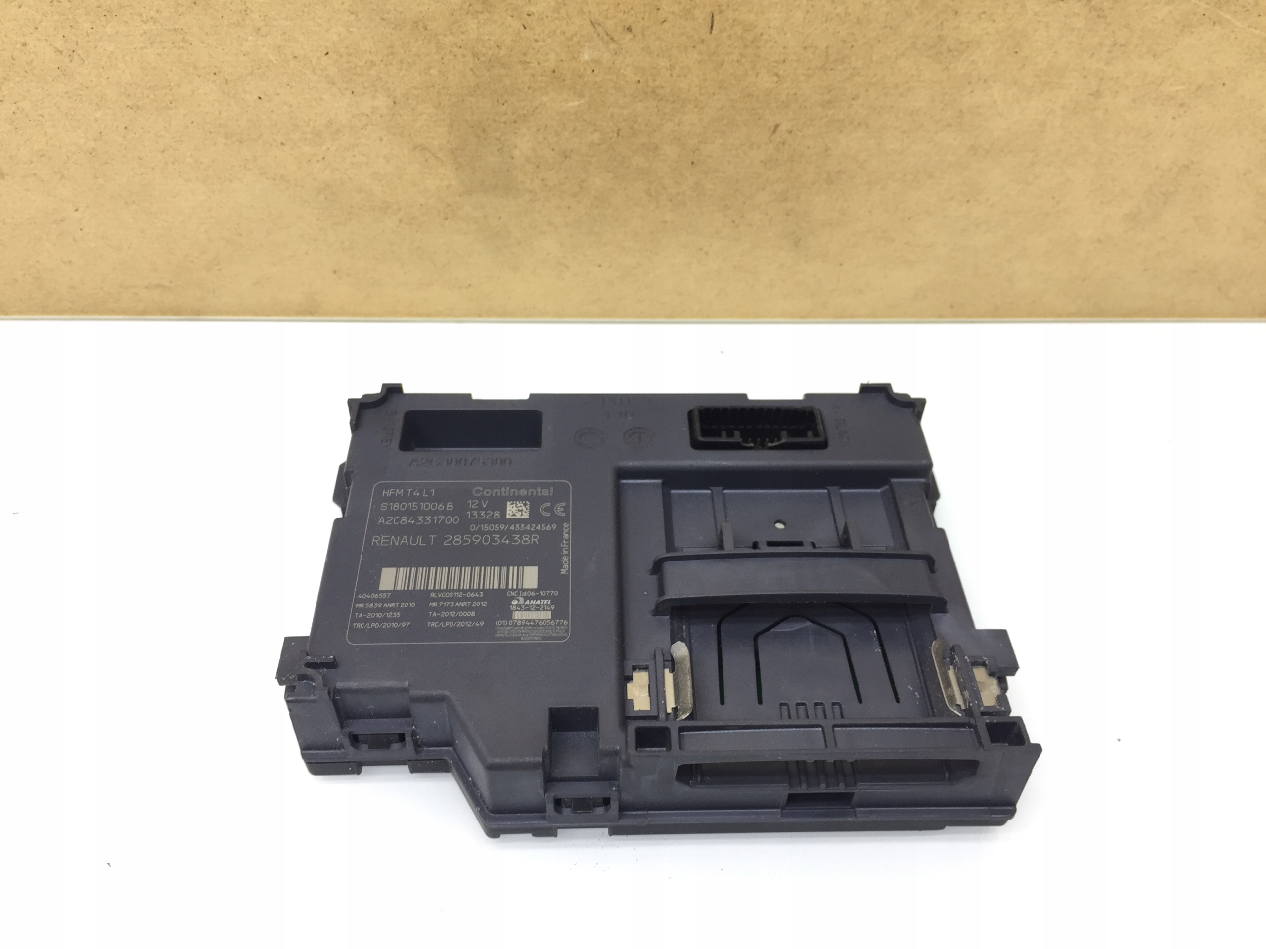 285903438R - CLIO 4 IV МОДУЛЬ СЧИТЫВАТЕЛЬ КАРТ ДЛЯ КЛЮЧЕЙ