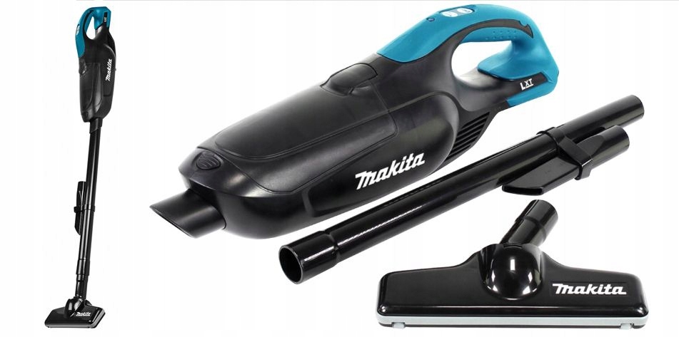 Makita DCL182ZB Odkurzacz Samochodowy 18V, Dotykowy Led, 2 Biegi