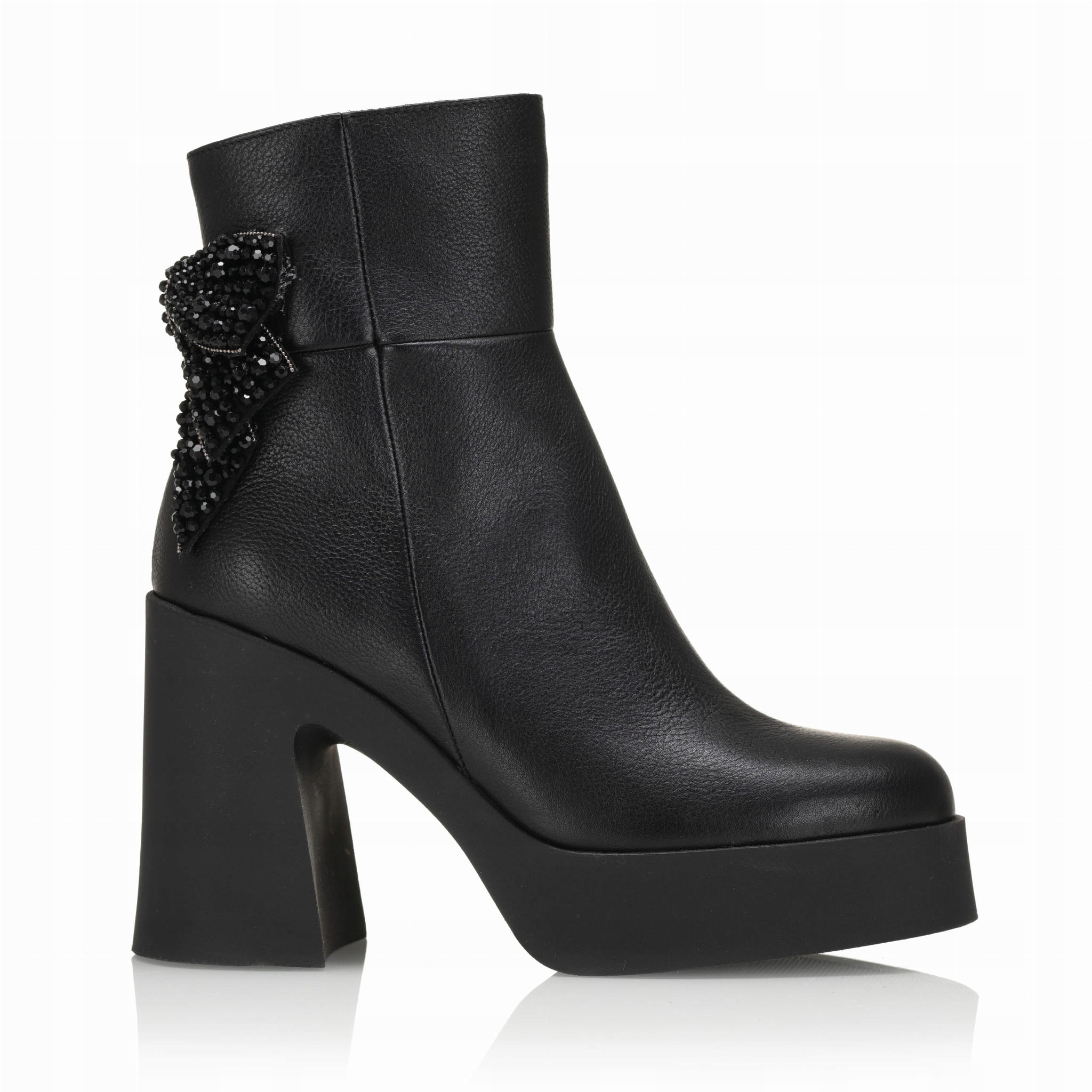 Dámské kotníkové boty Higo 2612 Černá 40, Černá