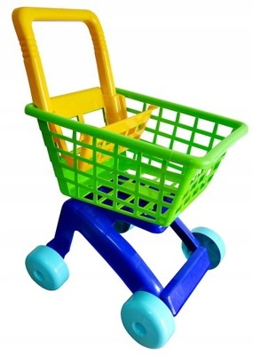 

Wózek Koszyk sklepowy Marketowy dla dzieci60cm MIX