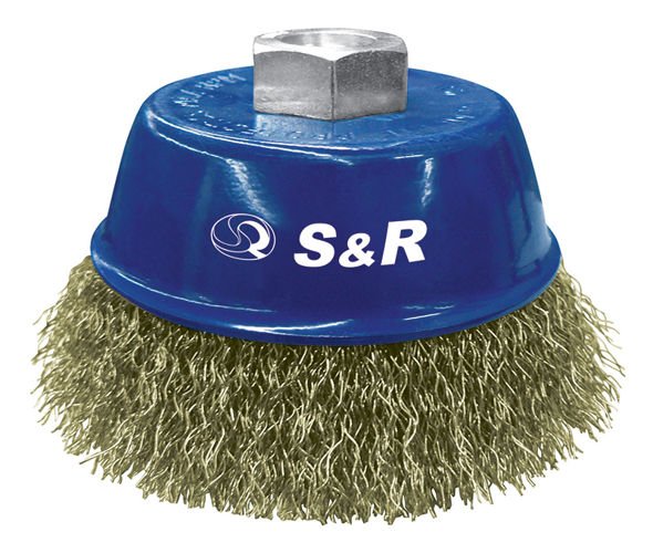 

Szczotka druciana garnkowa stożkowa S&r 60mm