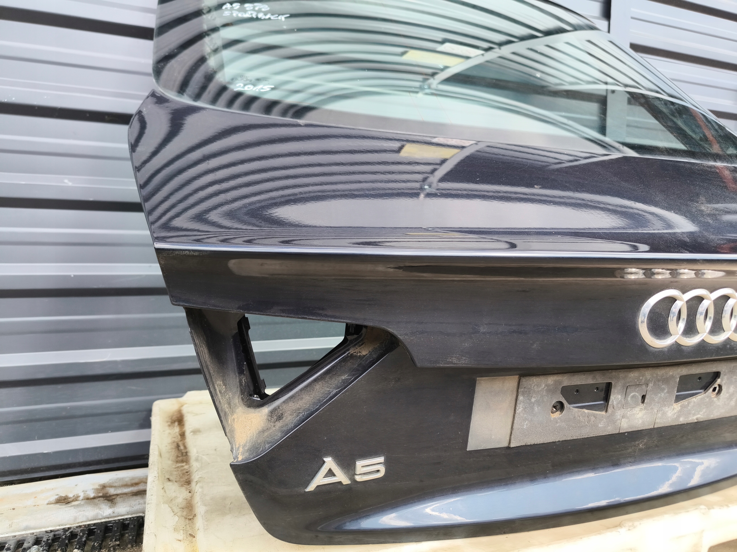 boot doors rear part AUDI A5 8T SPORTBACK LX5R 2008-2016 original !!!