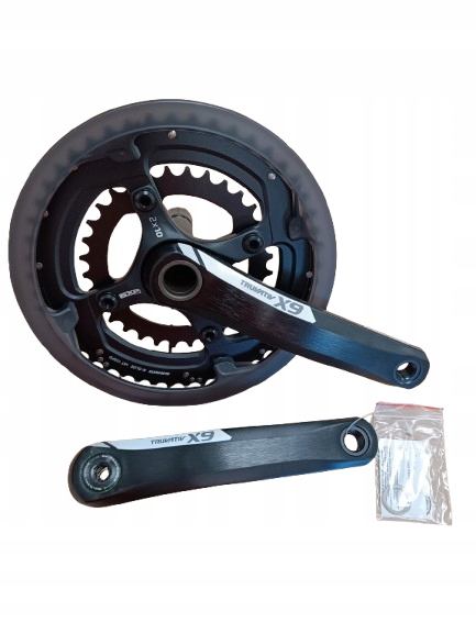 Korba Sram Truvativ X9 Gxp 2x10 175 mm 48/32T osłona Trekking, Mtb