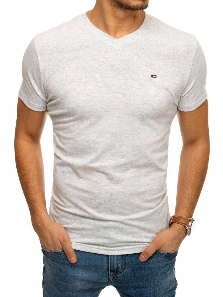 

Męska Koszulka T-shirt Bez Nadruku rx4461 - XL