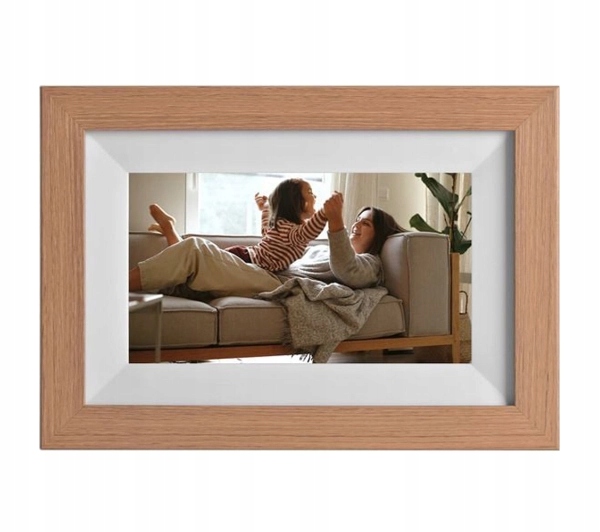 Cyfrowa ramka Fotoramka Kodak RCF-702W Filmy Zdjęcia WiFi Usb-c Brązowy