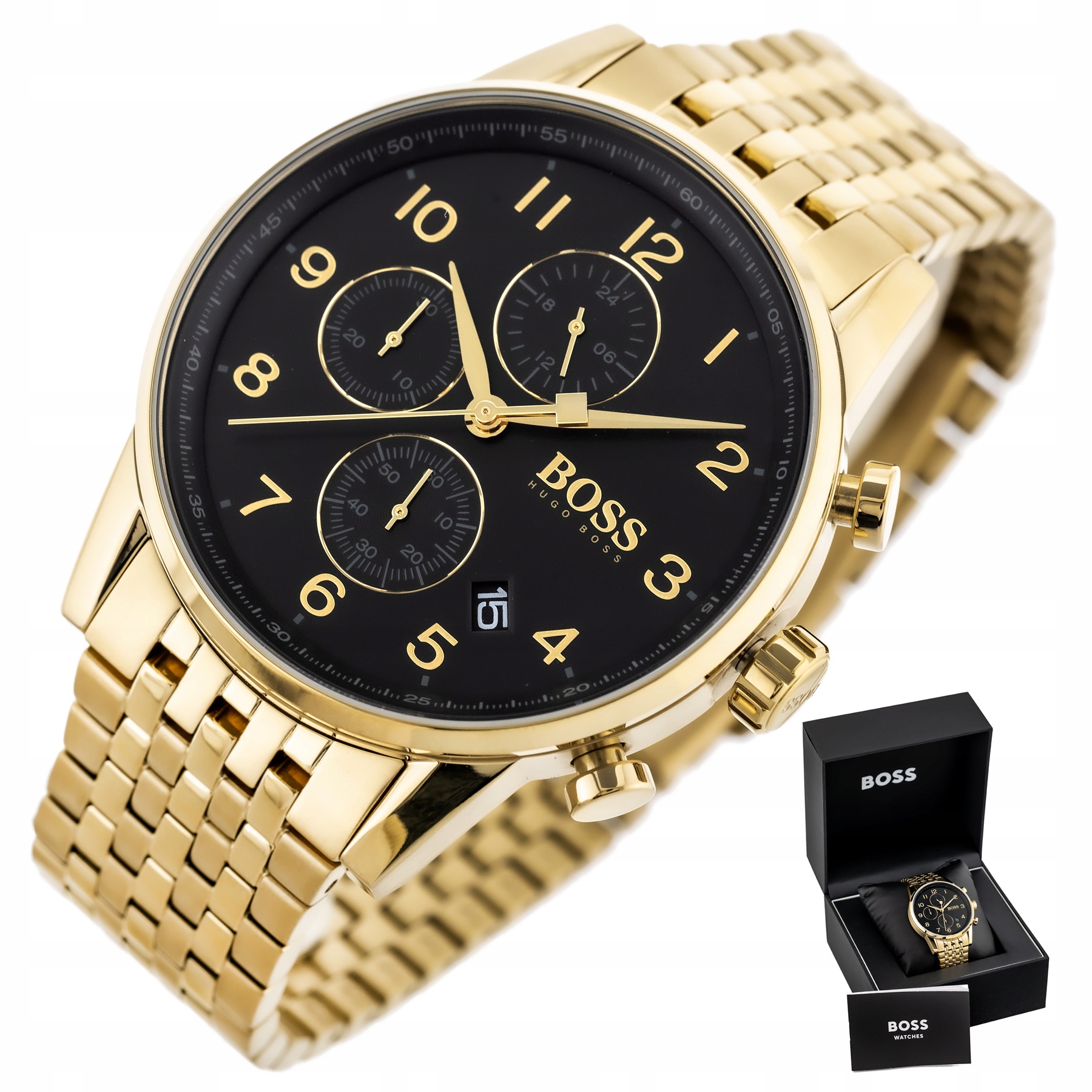 Zegarek Męski Hugo Boss 1513531 Navigator Pudełko