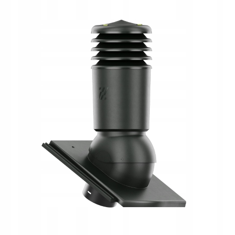 větrací komín Izolovaný HiVent fi125 Braas Tegalit Grafitový