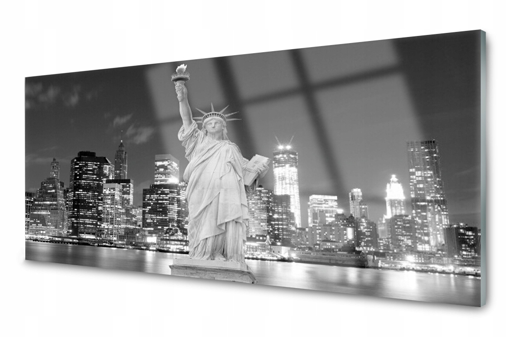 

Panel szklany do kuchni Statua Wolności 125x50