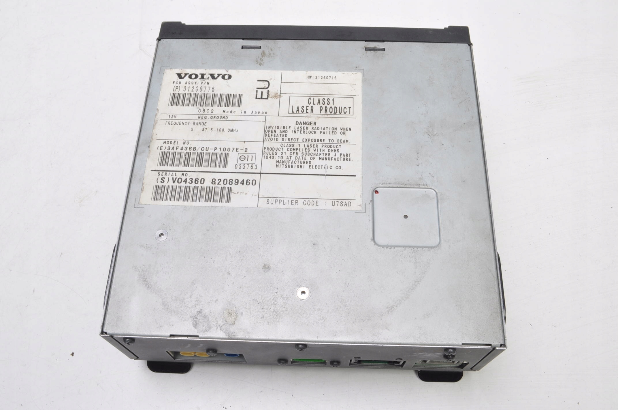 volvo S40 II V50 XC90 считыватель плит навигации 31260715