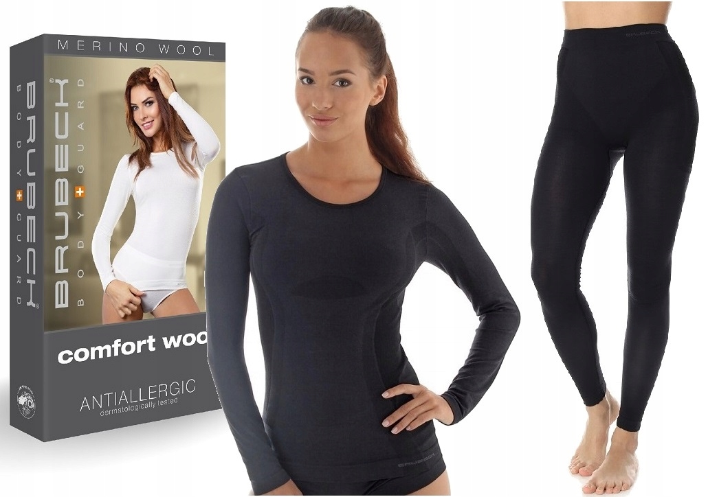 Brubeck Comfort Wool Bielizna Do Turystyki -L