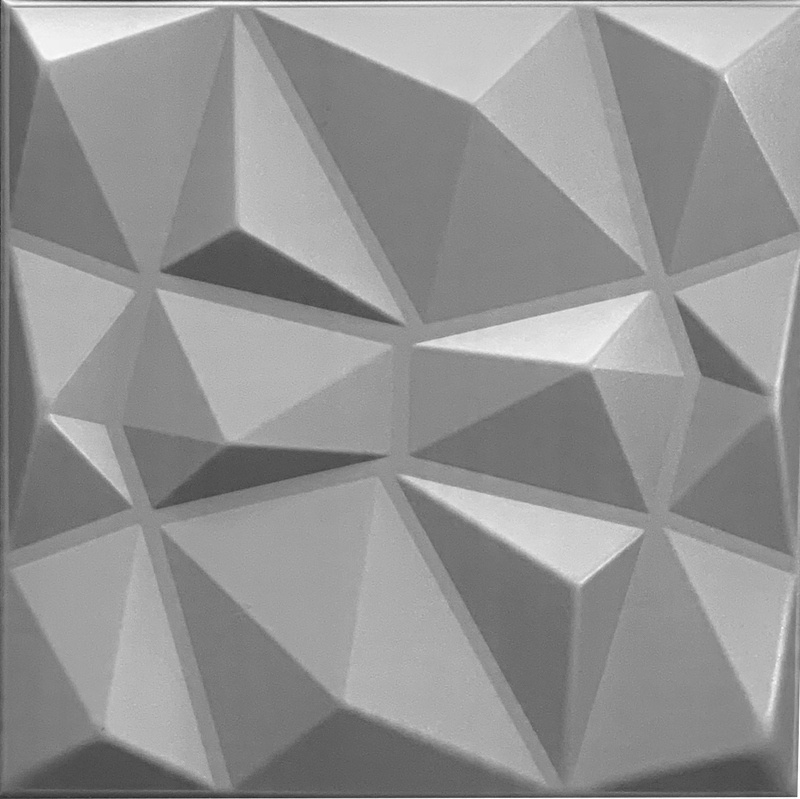 

Panele Kasetony Samoprzylepne 3D Diament Szary