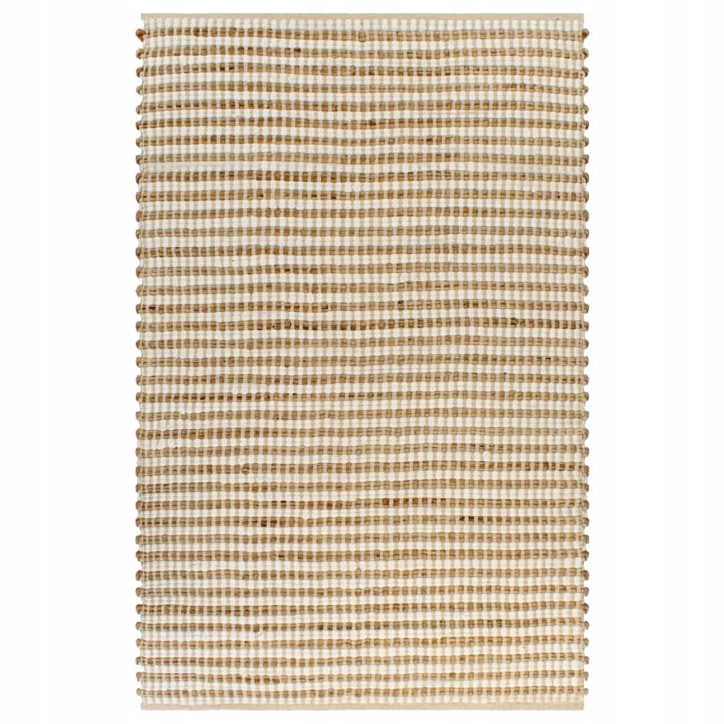 VidaXL Ręcznie tkany dywan, juta, 120 x 180 cm, na
