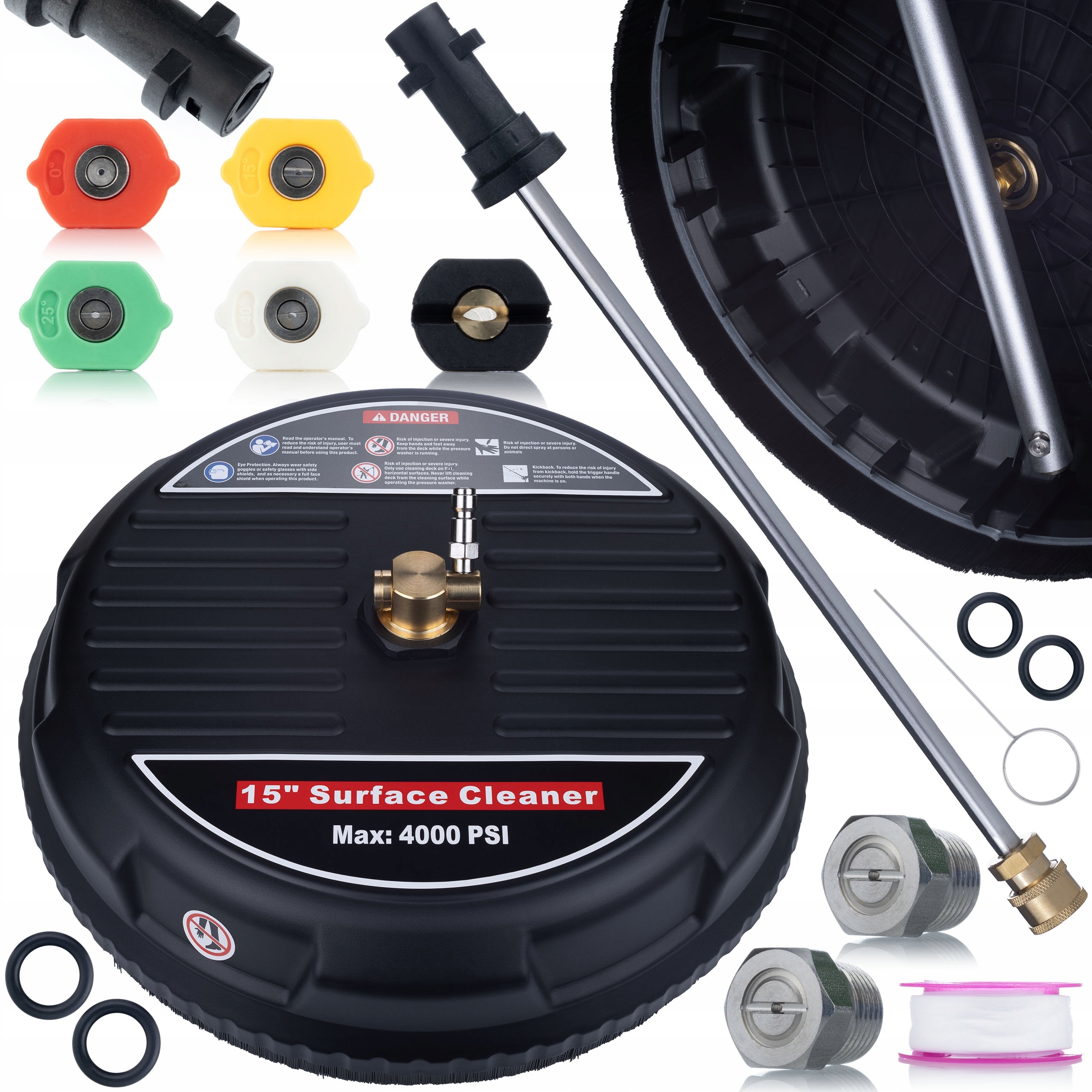 Sada Karcher Kartáč Na Kostky T-racer 5 Trysek Bajonet K2 K3 K5 K6 K7