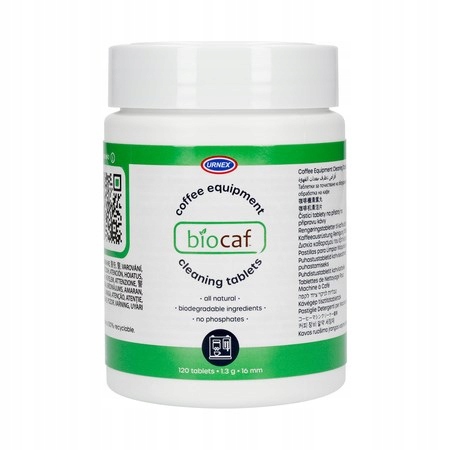 Levně Urnex Biocaf coffee equipment cleaning tablets čisticí tablety 120 ks