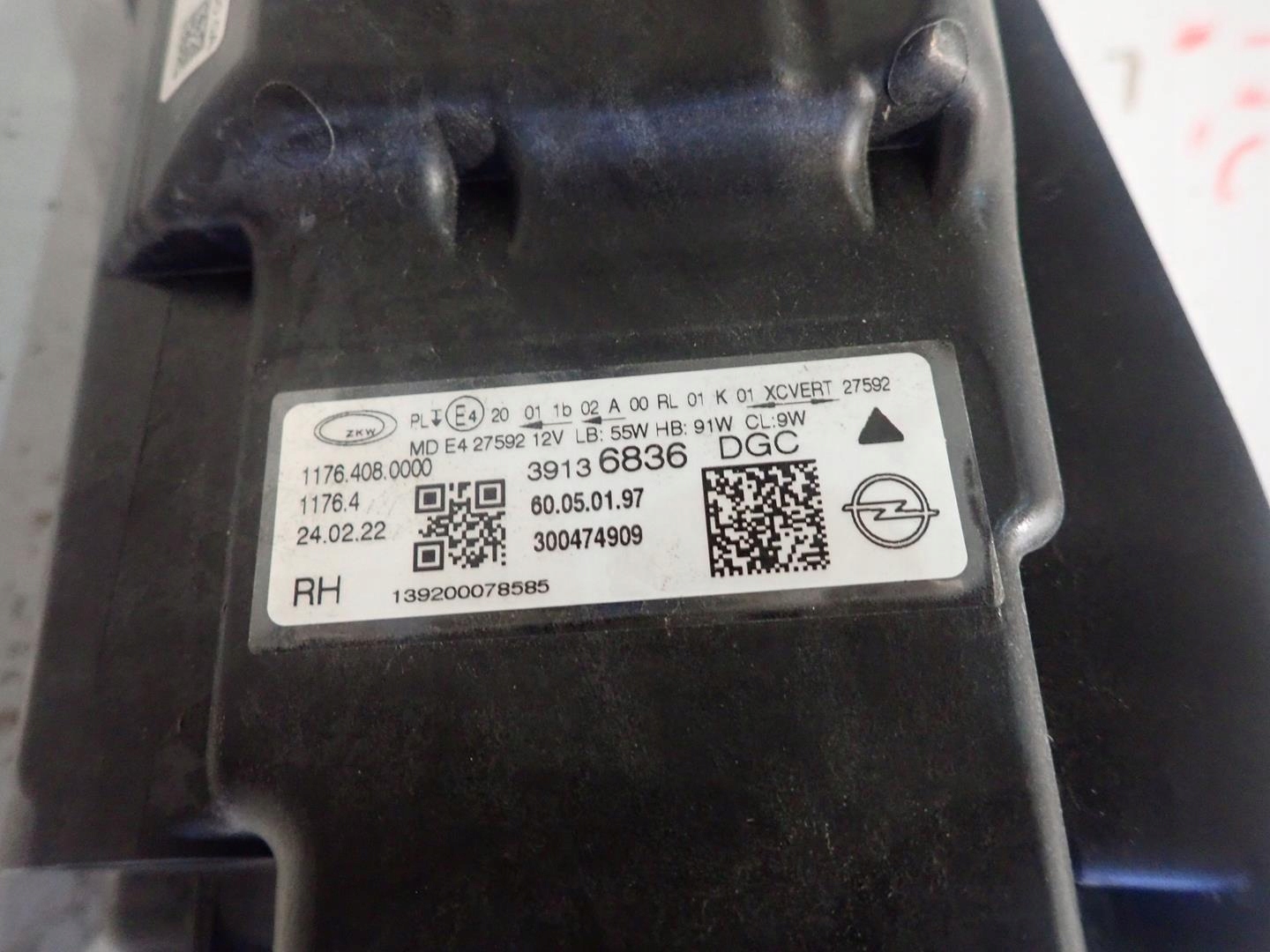 light front right OPEL INSIGNIA B LIFT 21 FULL LED