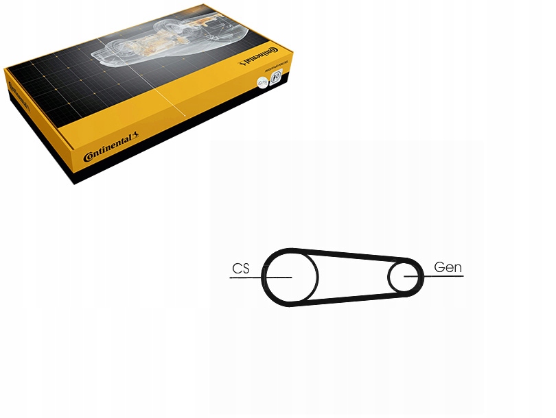 PASEK KLINOWY FORD TRANSIT 2.0D 08.00-05.06 CONTINENTAL CTAM