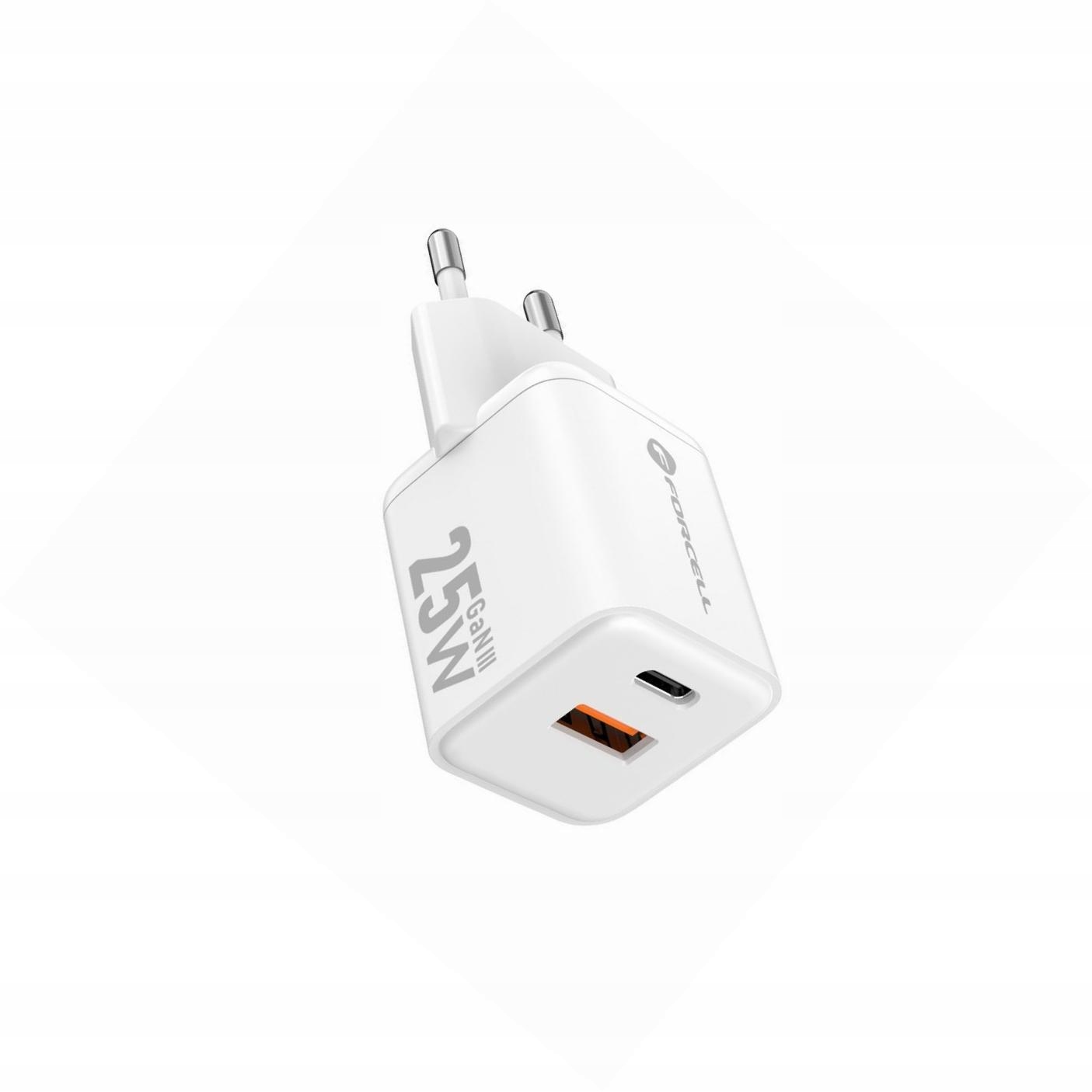 Szybka ładowarka Gan 25W kostka 2 porty Usb-c do Realme 14 Pro Plus 5G