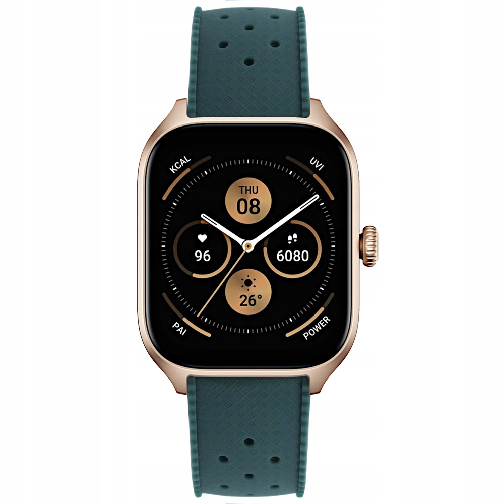 PASEK OPASKA ERBORD DO AMAZFIT GTS 2 2e 3 4 MINI BIP U PRO LITE 3 PRO S Kolor zielony