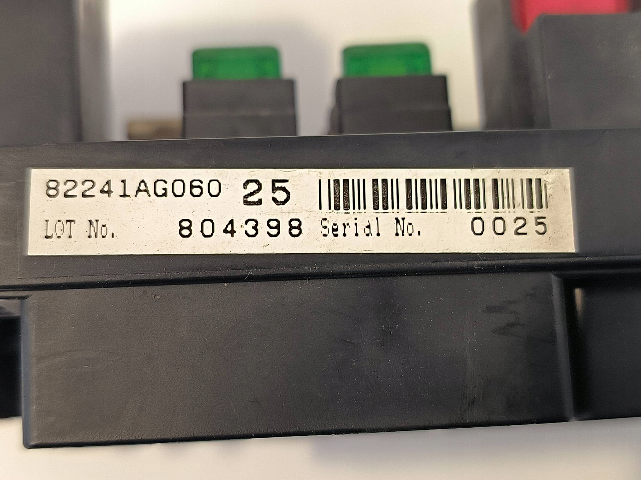 Module fusibles 82241AG060 SUBARU LEGACY IV