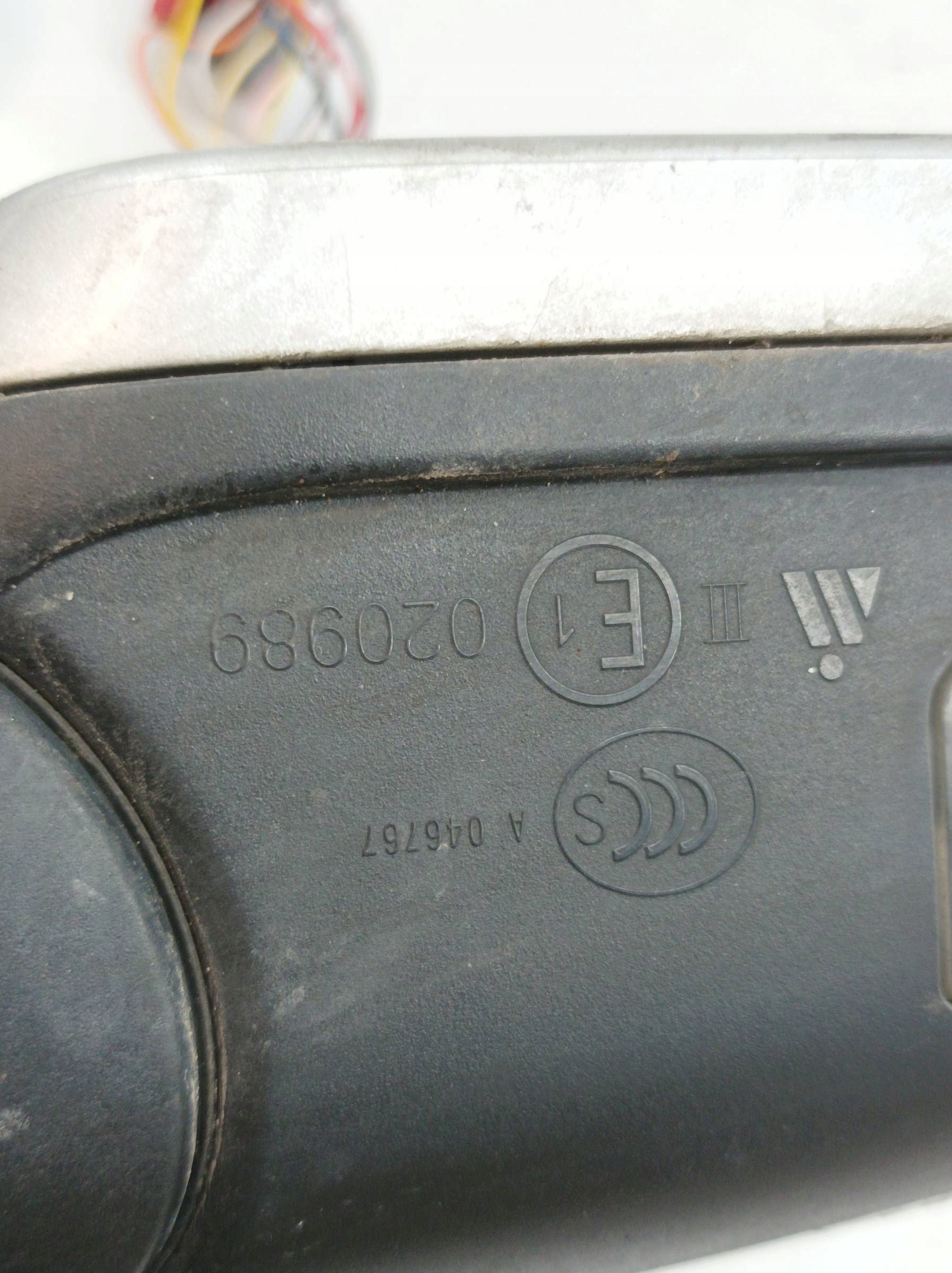 mirror right 13PIN EUROPA Skoda Superb II (2008-2015)