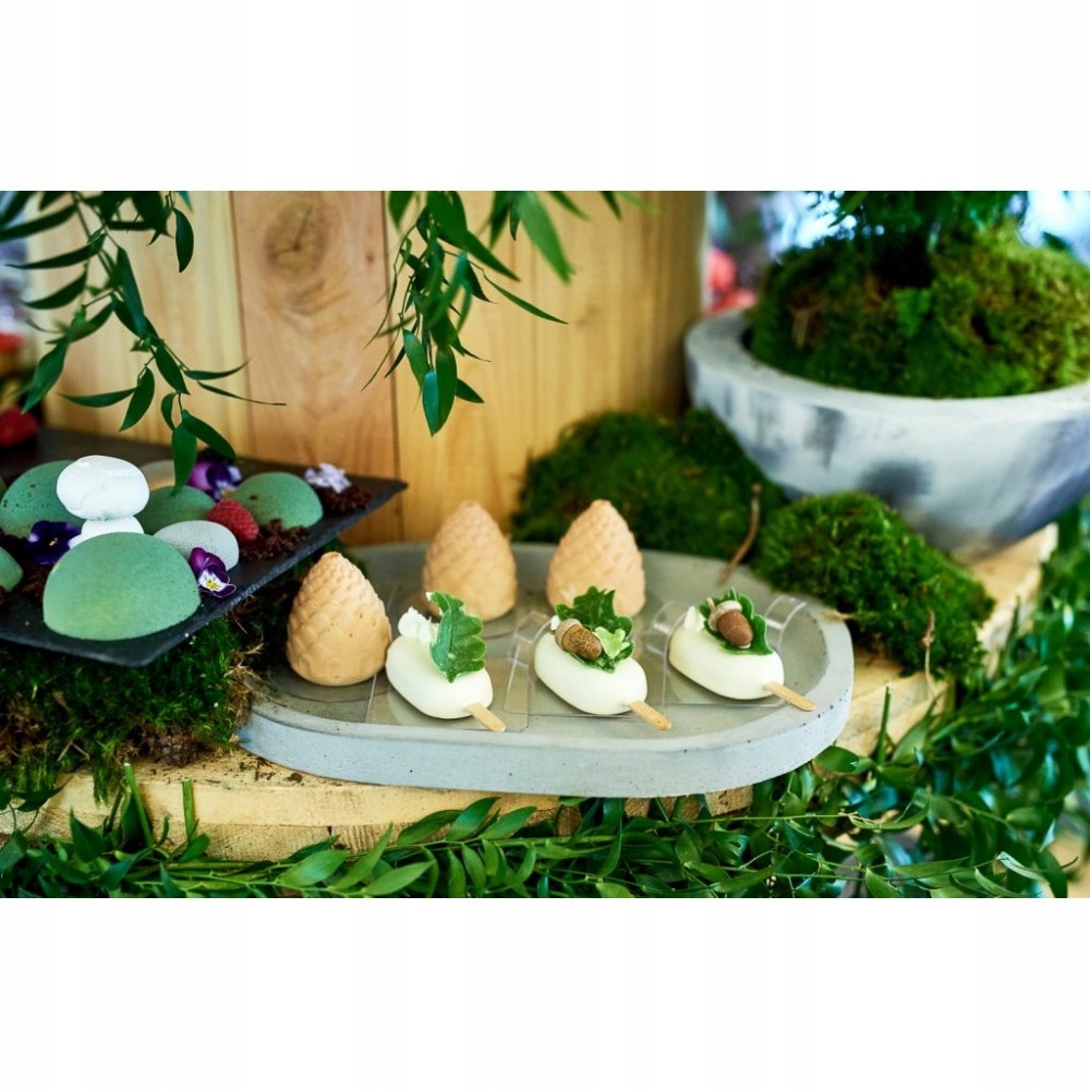 TACA DEKORACYJNA Z BETONU ARCHITEKTONICZNEGO 35x25 Linia Piatto