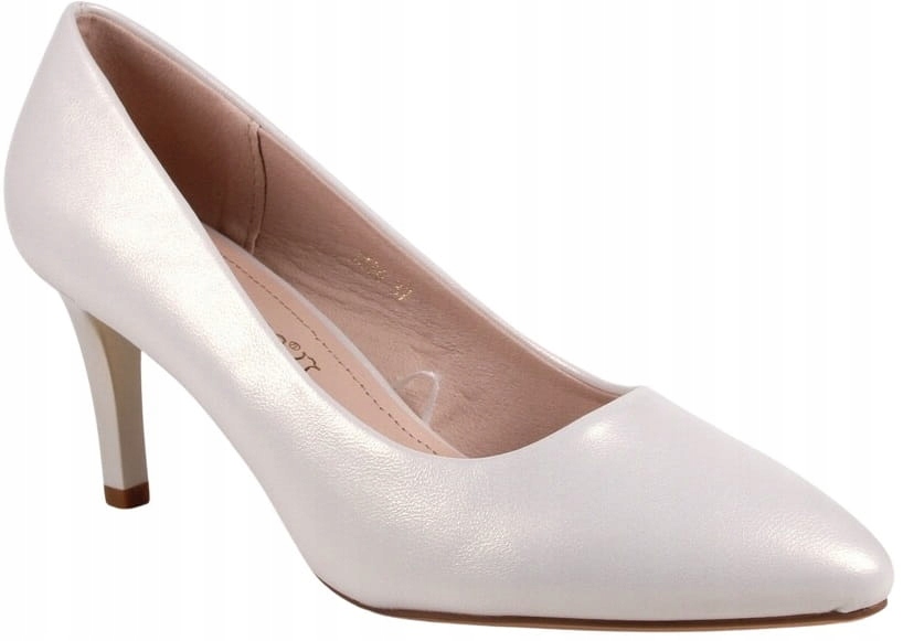 SZPILKI CZÓŁENKA WESELE KOMUNIA ŚLUB PERŁOWE 41 Długość wkładki 26.5 cm