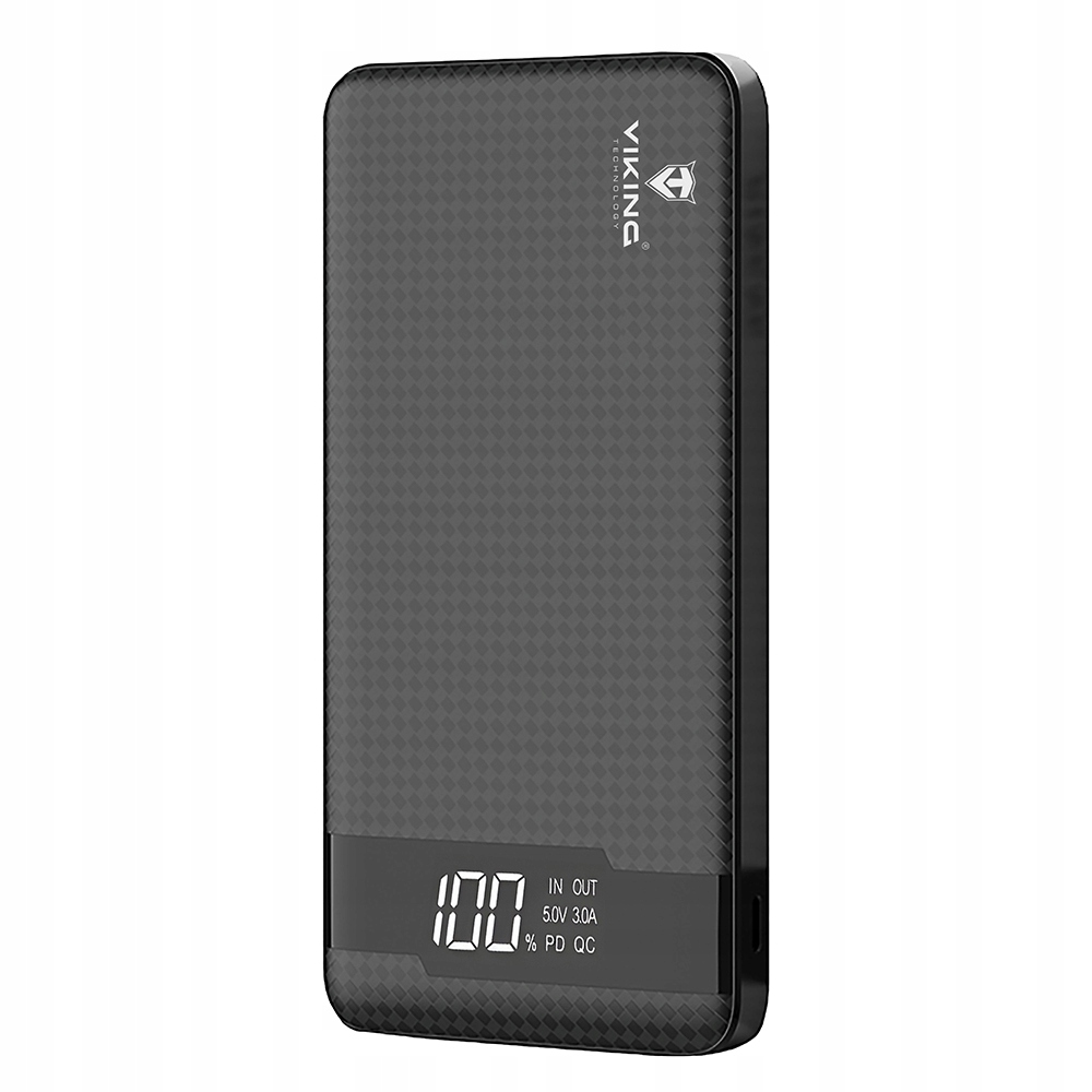 Viking Power Bank PN-962PD QC3.0 20000mAh, Quick Charge 3.0, Čierna