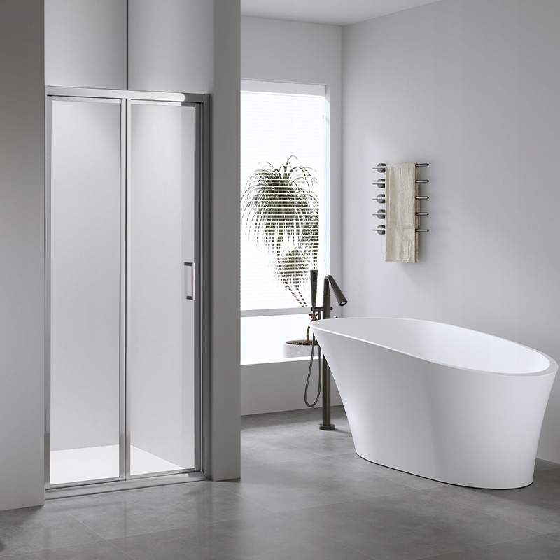 DRZWI PRYSZNICOWE SH09A CHROM 80 CM 5 MM Marka Hydrosan