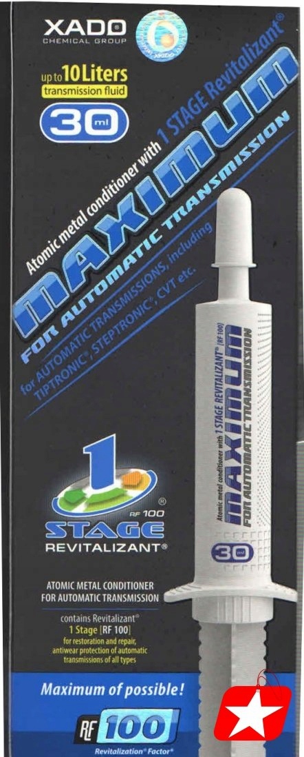 XADO 1 STAGE MAXIMUM AUTOMATIC TRANSMISION