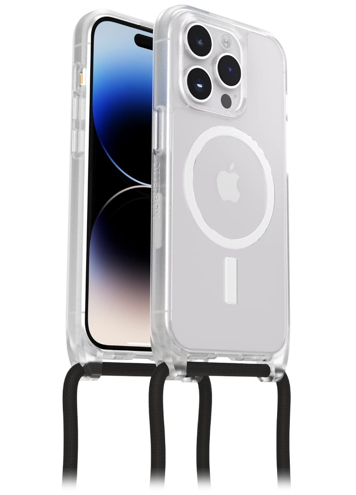 OtterBox react series Etui magsafe do iPhone 14 Pro bezbarwne smycz