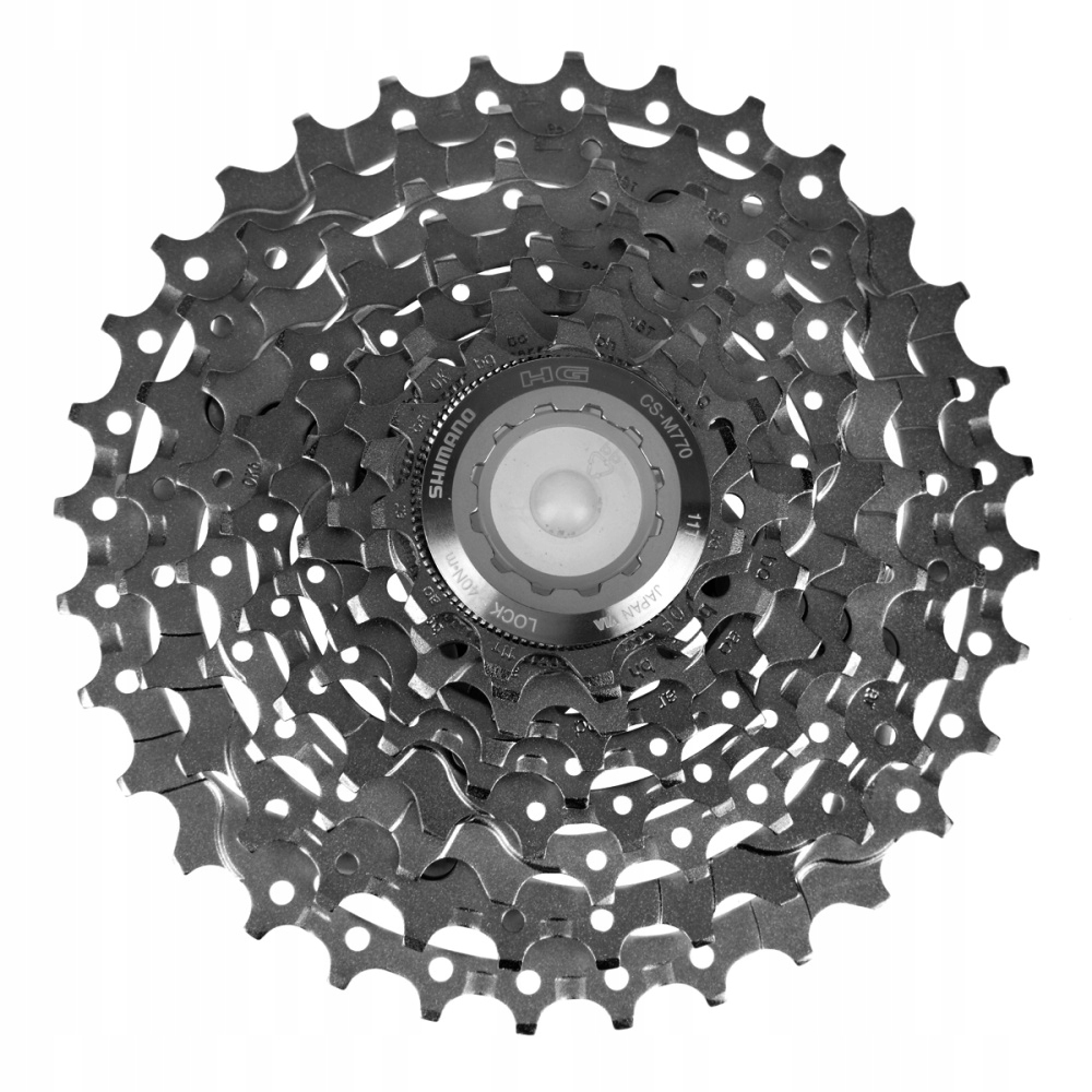 Kaseta 9 rzędowa Shimano Xt CS-M770 11-34T