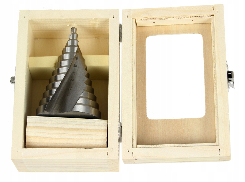 WIERTŁO STOPNIOWE STOŻKOWE SPIRALNE HSS 6-60 mm Marka Rapid