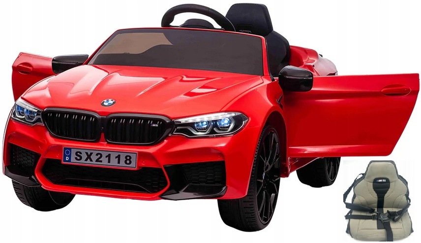 Bmw M5 Competition na akumulator Funkcja Drift skóra Pilot mp3 24V 400WAT
