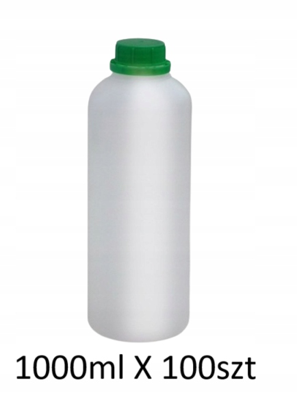 Plastová fľaša s stupnicou 1000 ml X 100ks