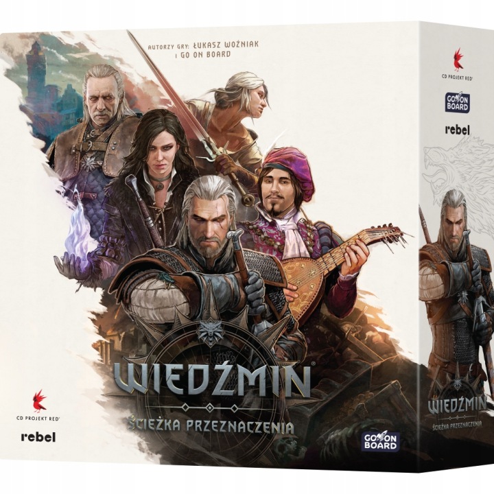 Gra planszowa Wiedźmin: Ścieżka Przeznaczenia Rebel 1-5 Graczy Nowa W Folii
